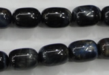 CTE79 15.5 inches 11*15mm drum blue tiger eye gemstone beads