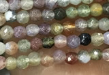 CTG1009 15.5 inches 2mm faceted round tiny Indian agate beads