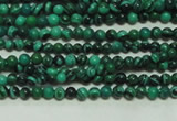 CTG102 15.5 inches 2mm round tiny synthetic malachite beads wholesale