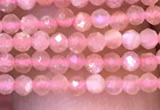 CTG1030 15.5 inches 2mm faceted round tiny moonstone beads