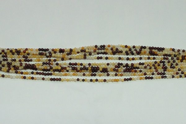 CTG108 15.5 inches 2mm round tiny mookaite gemstone beads wholesale