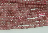 CTG110 15.5 inches 2mm round tiny rhodochrosite gemstone beads wholesale