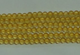 CTG116 15.5 inches 2mm round tiny citrine gemstone beads wholesale