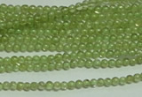 CTG119 15.5 inches 2mm round tiny peridot gemstone beads wholesale