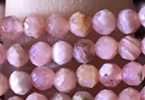 CTG1322 15.5 inches 3mm faceted round rhodochrosite beads wholesale