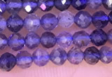 CTG1330 15.5 inches 3mm faceted round iolite beads wholesale