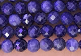 CTG1334 15.5 inches 3mm faceted round sapphire beads wholesale