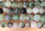 CTG1386 15.5 inches 2mm faceted round tiny emerald beads