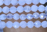 CTG1442 15.5 inches 2mm faceted round blue lace agate beads