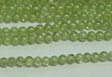 CTG149 15.5 inches 3mm round tiny peridot gemstone beads wholesale