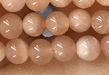 CTG1583 15.5 inches 4mm round moonstone gemstone beads wholesale