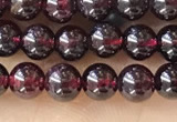 CTG1597 15.5 inches 4mm round red garnet beads wholesale