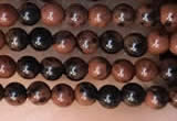 CTG2004 15 inches 2mm,3mm mahogany obsidian beads wholesale