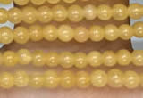 CTG2074 15 inches 2mm,3mm yellow jade gemstone beads