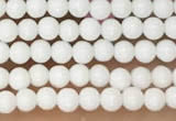 CTG2075 15 inches 2mm,3mm white porcelain beads wholesale