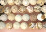 CTG2213 15 inches 2mm,3mm faceted round picture jasper beads