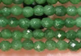 CTG2230 15 inches 2mm,3mm faceted round candy jade beads