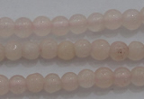 CTG258 15.5 inches 3mm round tiny peach stone beads wholesale