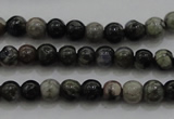 CTG264 15.5 inches 3mm round tiny grey opal gemstone beads