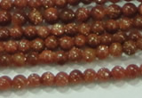 CTG40 15.5 inches 2mm round tiny goldstone beads wholesale