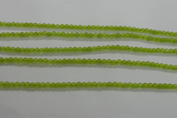 CTG430 15.5 inches 2mm round tiny dyed candy jade beads wholesale