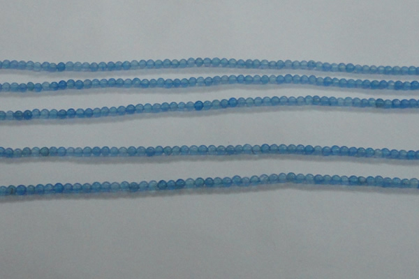 CTG439 15.5 inches 2mm round tiny dyed candy jade beads wholesale