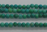 CTG440 15.5 inches 2mm round tiny natural turquoise beads wholesale