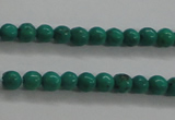 CTG442 15.5 inches 3mm round tiny natural turquoise beads wholesale