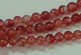 CTG59 15.5 inches 2mm round tiny dyed white jade beads wholesale