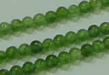 CTG63 15.5 inches 2mm round tiny dyed white jade beads wholesale