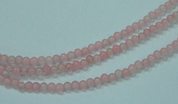 CTG70 15.5 inches 3mm round tiny dyed white jade beads wholesale