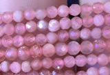 CTG715 15.5 inches 2mm faceted round tiny rhodochrosite beads