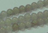 CTG74 15.5 inches 3mm round tiny purple jade beads wholesale