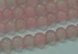 CTG80 15.5 inches 3mm round tiny dyed white jade beads wholesale