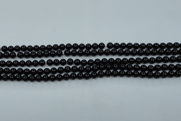 CTK01 15.5 inches 4mm round tektite gemstone beads wholesale