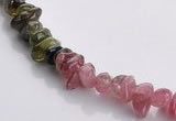 CTO03 15.5 inches 4*7mm freeform natural tourmaline chips beads