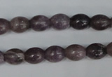 CTO231 15.5 inches 10*14mm rice tourmaline gemstone beads