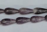 CTO232 15.5 inches 8*16mm teardrop tourmaline gemstone beads