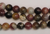 CTO351 15.5 inches 8mm round natural tourmaline gemstone beads