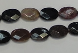 CTO36 15.5 inches 10*14mm faceted oval natural tourmaline beads