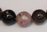 CTO362 15.5 inches 16mm round natural tourmaline gemstone beads