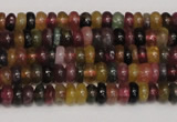 CTO375 15.5 inches 2*5mm rondelle natural tourmaline gemstone beads