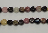 CTO39 15.5 inches 7*7mm heart natural tourmaline beads wholesale