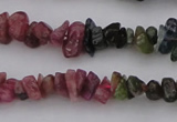 CTO394 15.5 inches 4*6mm - 5*8mm tourmaline chips gemstone beads