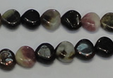 CTO40 15.5 inches 10*10mm heart natural tourmaline beads wholesale