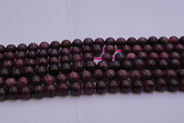 CTO502 15.5 inches 6mm - 6.5mm round natural red tourmaline beads