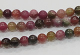 CTO62 15.5 inches 6mm round natural tourmaline gemstone beads