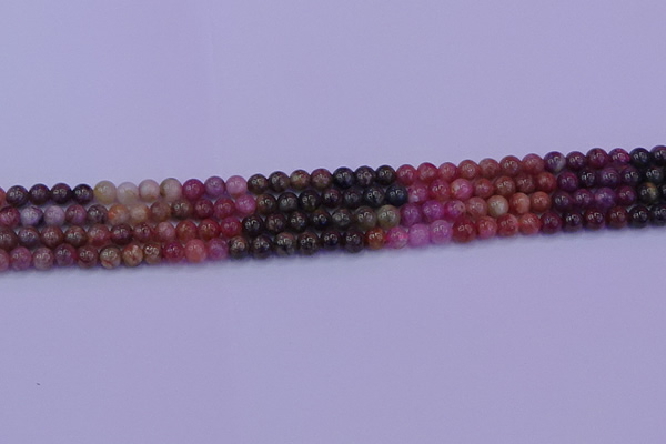 CTO622 15.5 inches 6mm round tourmaline gemstone beads wholesale