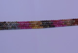 CTO630 15.5 inches 4mm round tourmaline gemstone beads wholesale