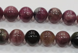 CTO65 15.5 inches 10mm round natural tourmaline gemstone beads